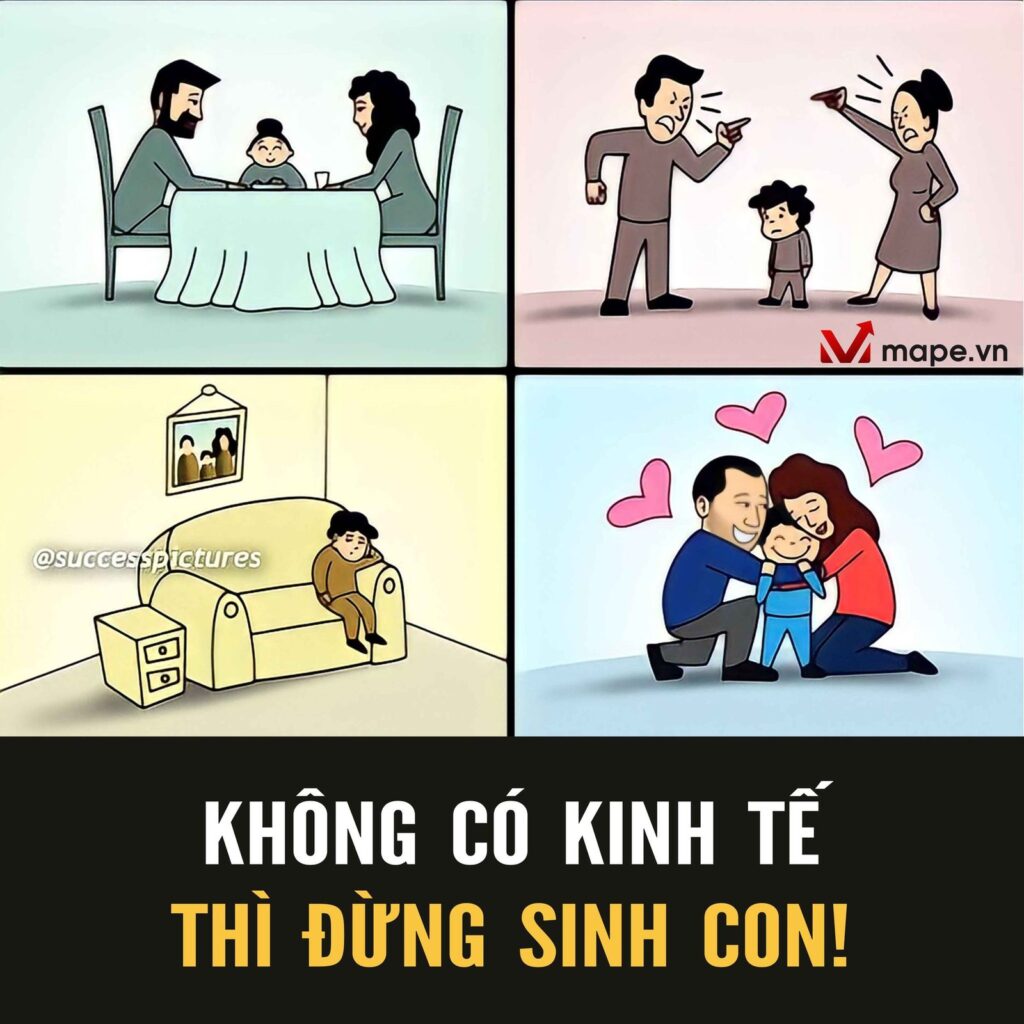 khong co kinh te dung de con