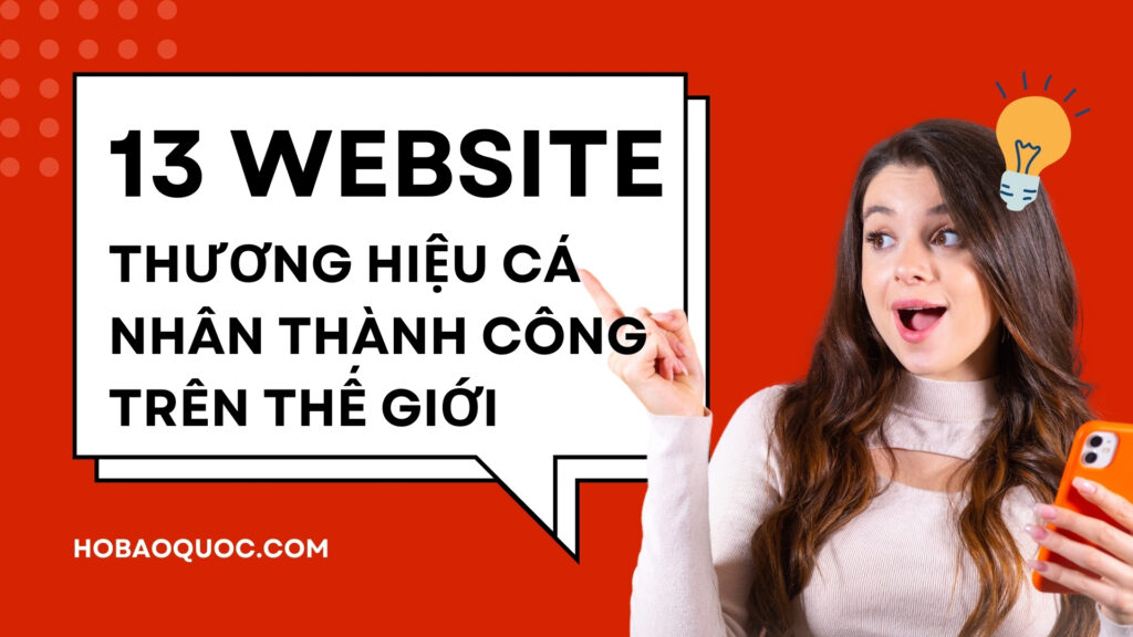 13 Website Thương Hiệu Cá Nhân Đáng Học Hỏi