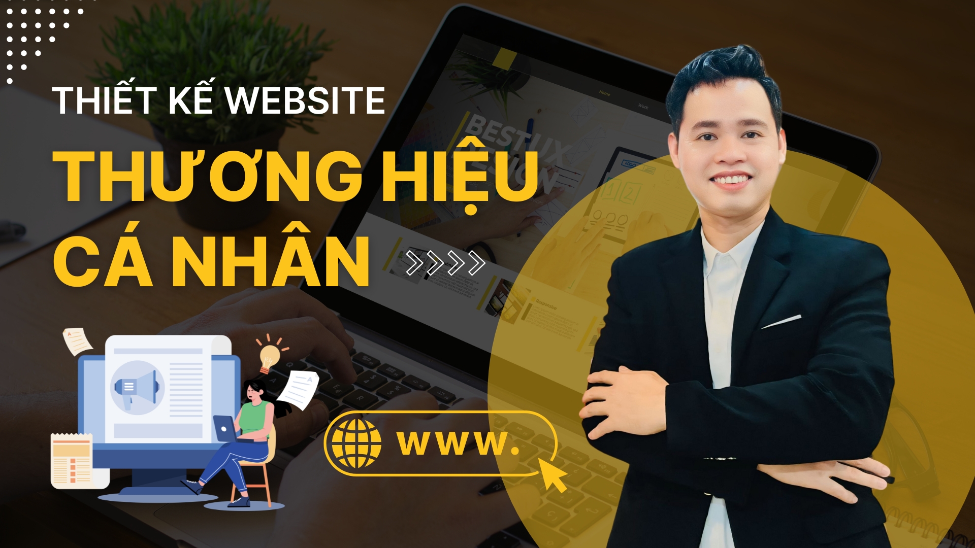 Dịch vụ thiết kế website Thương Hiệu Cá Nhân