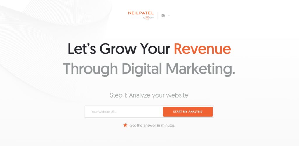 13 Website Thương Hiệu Cá Nhân Đáng Học Hỏi 5 neilpatel.com
