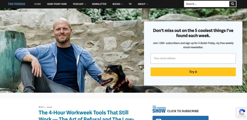 13 Website Thương Hiệu Cá Nhân Đáng Học Hỏi 7 tim.blog